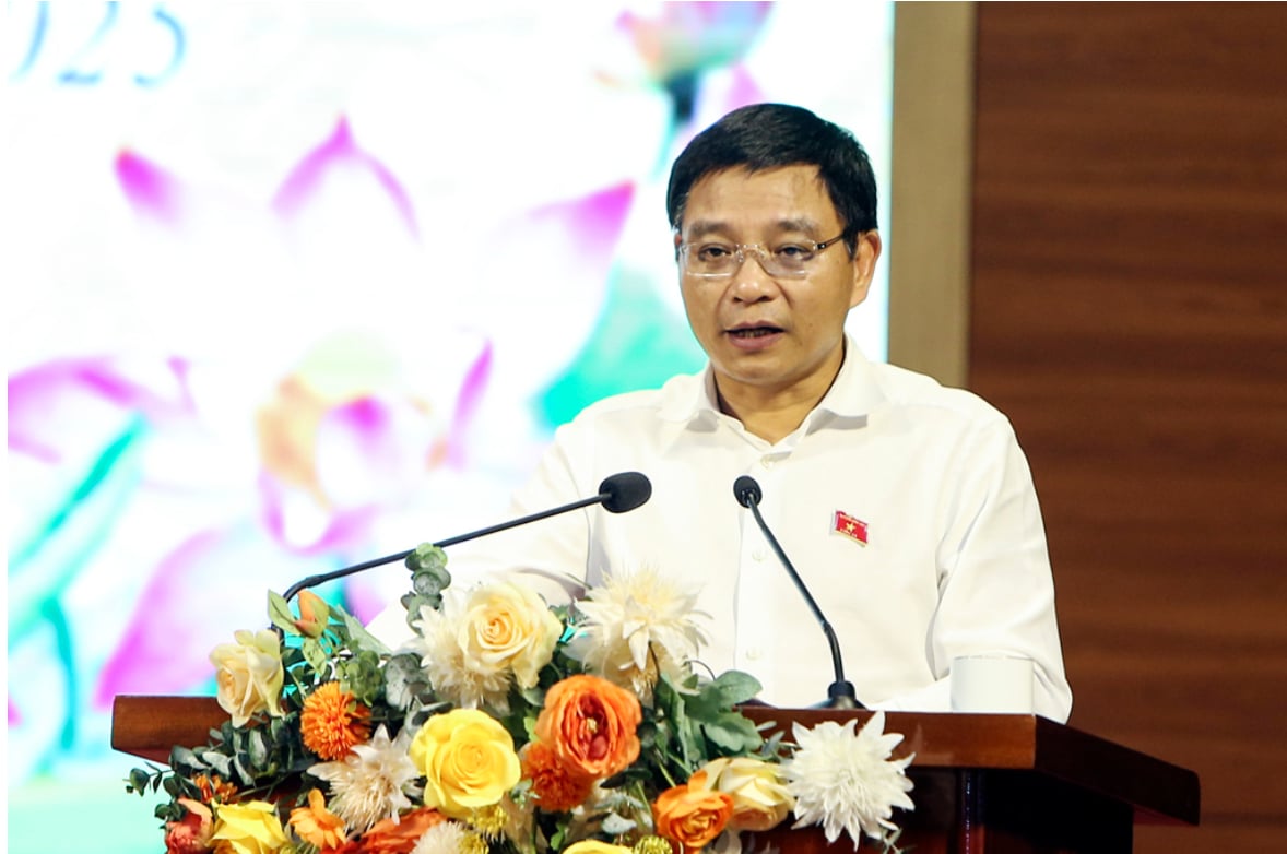 Ông Nguyễn Văn Thắng, Bộ trưởng Tài chính tại buổi tiếp xúc cử tri tỉnh Điện Biên ngày 4/7. Ảnh: MOF Ông Nguyễn Văn Thắng, Bộ trưởng Tài chính tại buổi tiếp xúc cử tri tỉnh Điện Biên ngày 4/7. Ảnh: MOF