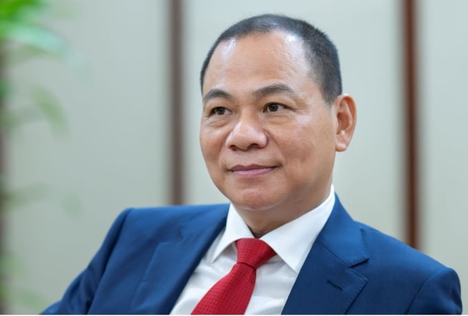 Tỷ phú Phạm Nhật Vượng. Tỷ phú Phạm Nhật Vượng. 