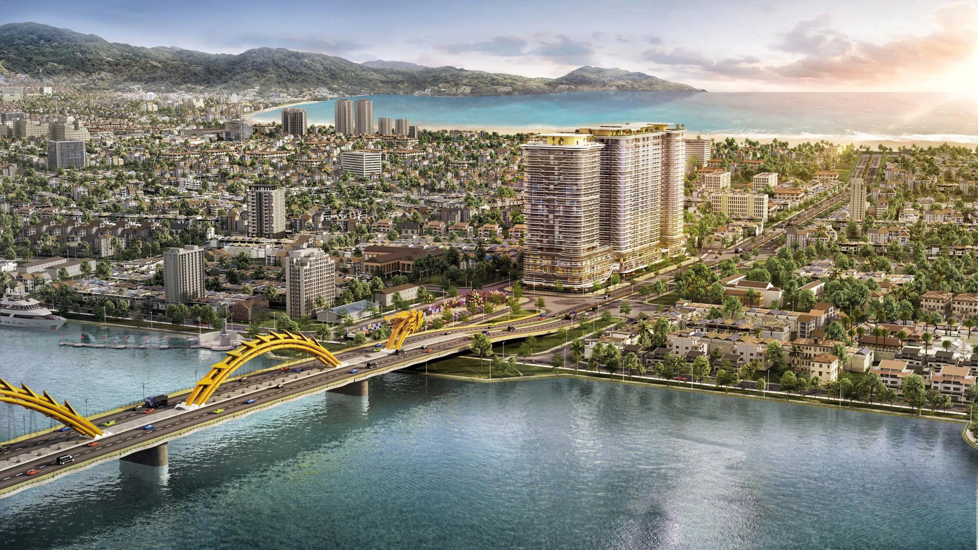 Dự án Tổ hợp trung tâm thương mại, khách sạn và căn hộ cao cấp The Legend City Đà Nẵng. Dự án Tổ hợp trung tâm thương mại, khách sạn và căn hộ cao cấp The Legend City Đà Nẵng.