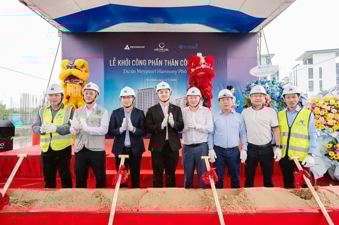 Lễ khởi công phần thân công trình dự án Meypearl Harmony Phú Quốc Lễ khởi công phần thân công trình dự án Meypearl Harmony Phú Quốc