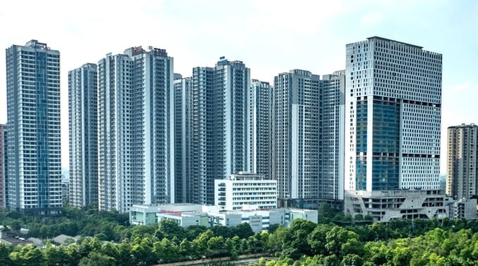 Nguồn cung mới tại Hà Nội đang gia tăng đáng kể, nhưng tập trung chủ yếu ở các sản phẩm giá cao. Ảnh minh họa. Nguồn cung mới tại Hà Nội đang gia tăng đáng kể, nhưng tập trung chủ yếu ở các sản phẩm giá cao. Ảnh minh họa.