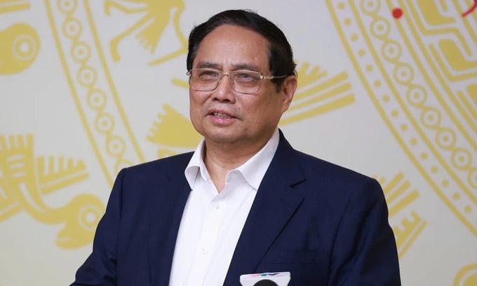 Thủ tướng Phạm Minh Chính. (Ảnh: VGP) Thủ tướng Phạm Minh Chính. (Ảnh: VGP)