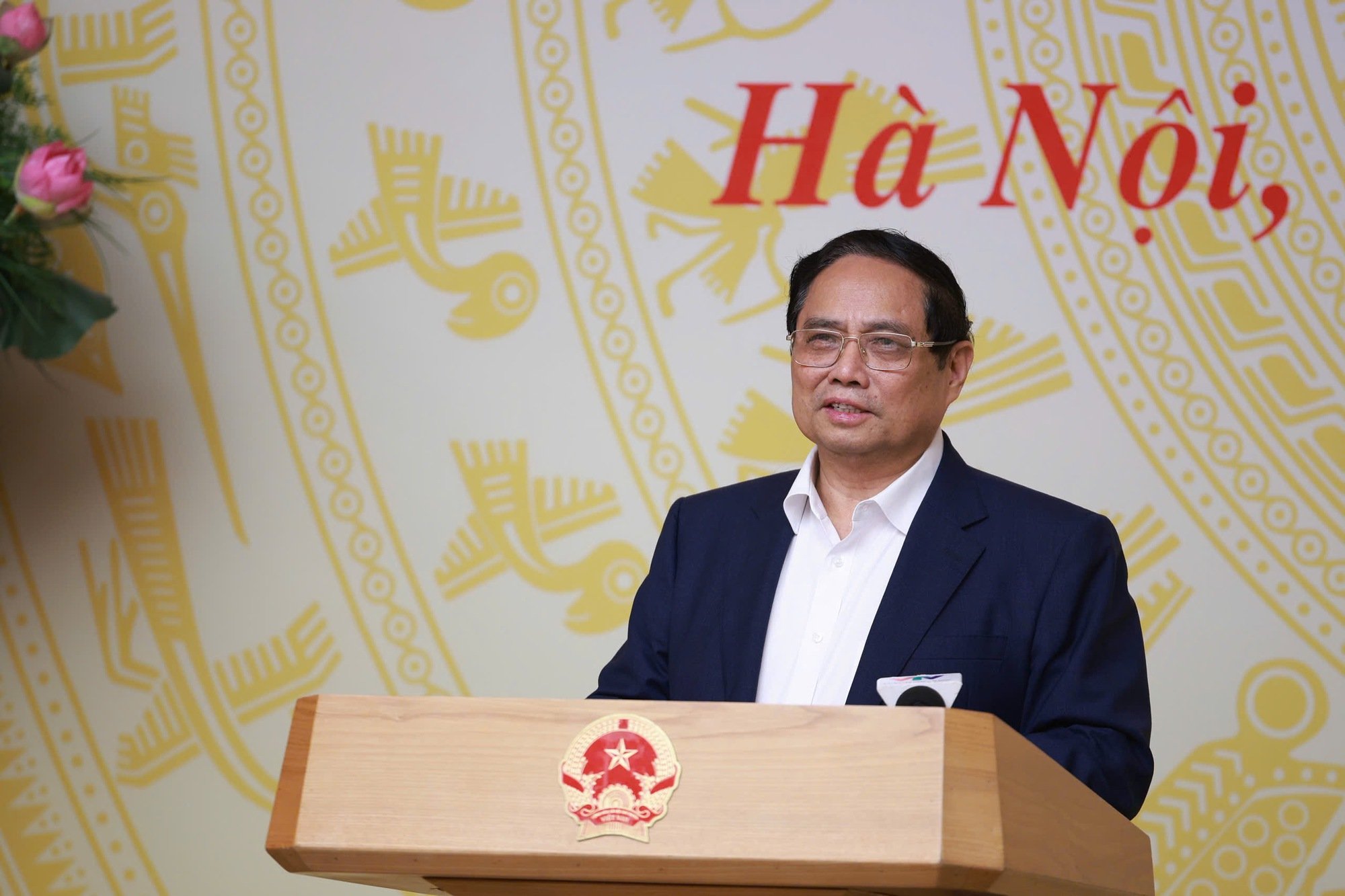 Thủ tướng Phạm Minh Chính nhấn mạnh: Nghiên cứu đề xuất điều chỉnh, bổ sung chính sách, pháp luật về đất đai - Ảnh: VGP/Nhật Bắc Thủ tướng Phạm Minh Chính nhấn mạnh: Nghiên cứu đề xuất điều chỉnh, bổ sung chính sách, pháp luật về đất đai - Ảnh: VGP/Nhật Bắc