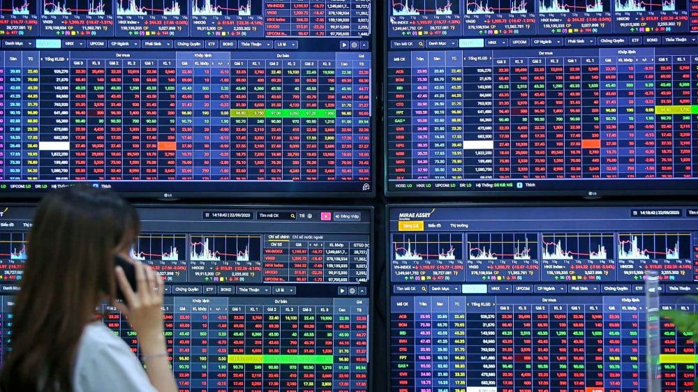 VN-Index hạ nhiệt sau 7 phiên tăng liên tục - Ảnh 1 VN-Index hạ nhiệt sau 7 phiên tăng liên tục - Ảnh 1