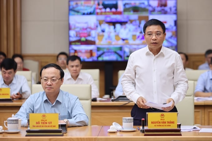 Bộ trưởng Bộ Tài chính Nguyễn Văn Thắng. Bộ trưởng Bộ Tài chính Nguyễn Văn Thắng.