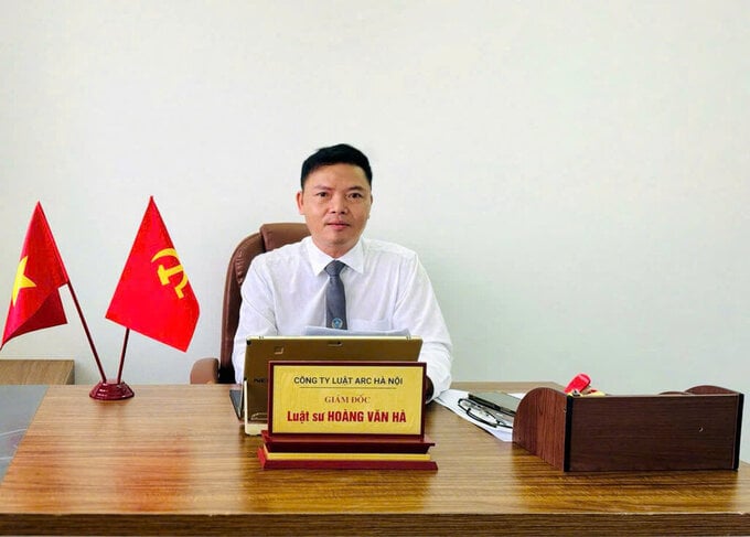 Luật sư Hoàng Văn Hà (Công ty Luật ARC Hà Nội). Luật sư Hoàng Văn Hà (Công ty Luật ARC Hà Nội).