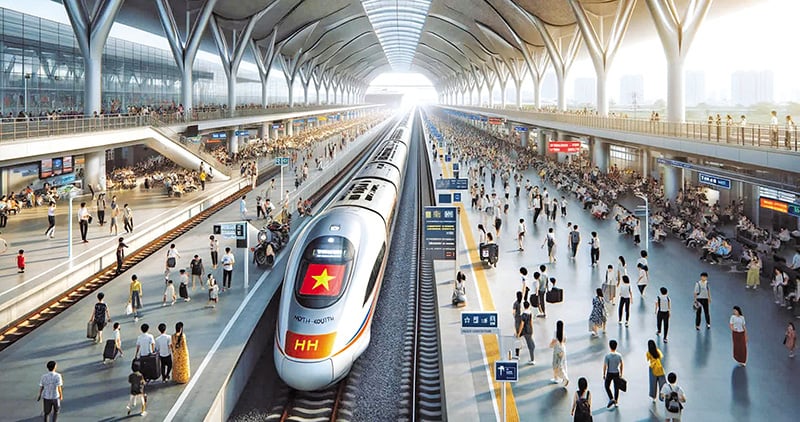 Ga Hà Tĩnh và depot Vũng Áng hình thành hạt nhân phát triển mới (Ảnh: Minh hoạ) Ga Hà Tĩnh và depot Vũng Áng hình thành hạt nhân phát triển mới (Ảnh: Minh hoạ)