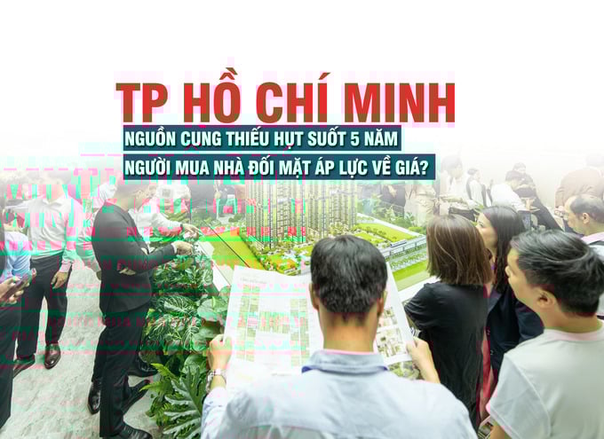 TP Hồ Chí Minh: Nguồn cung thiếu hụt suốt 5 năm, người mua nhà đối mặt áp lực về giá? - Ảnh 1 TP Hồ Chí Minh: Nguồn cung thiếu hụt suốt 5 năm, người mua nhà đối mặt áp lực về giá? - Ảnh 1