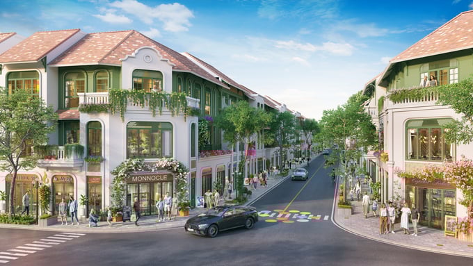 Phân khu Kim Ngân 2 sở hữu mật độ dân cư thấp và không gian tiện nghi vượt trội. (Ảnh: Sun Property) Phân khu Kim Ngân 2 sở hữu mật độ dân cư thấp và không gian tiện nghi vượt trội. (Ảnh: Sun Property) 