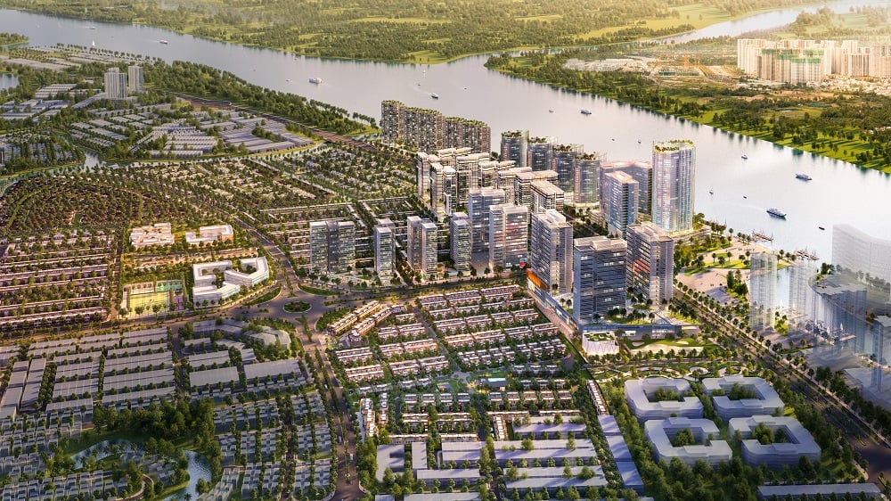 Phối cảnh tổng thể dự án Izumi City Phối cảnh tổng thể dự án Izumi City