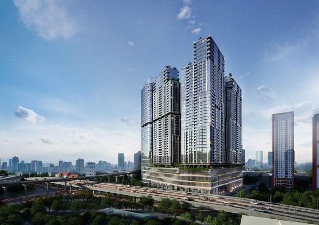 Sun Feliza Suites tọa lạc tại giao lộ sầm uất bậc nhất Cầu Giấy, Hà Nội. (Ảnh: Sun Property) Sun Feliza Suites tọa lạc tại giao lộ sầm uất bậc nhất Cầu Giấy, Hà Nội. (Ảnh: Sun Property) 