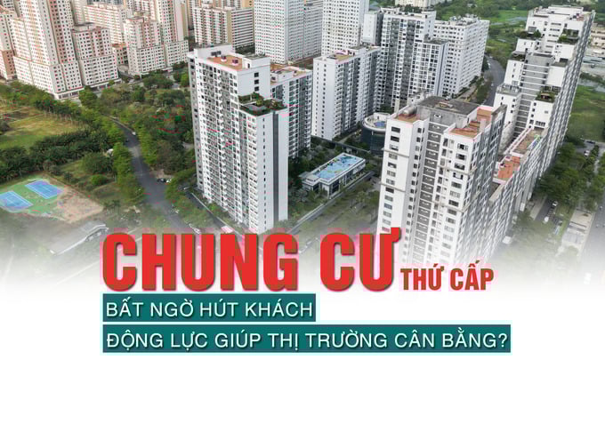 Căn hộ thứ cấp bất ngờ hút khách, động lực giúp thị trường cân bằng? - Ảnh 1 Căn hộ thứ cấp bất ngờ hút khách, động lực giúp thị trường cân bằng? - Ảnh 1