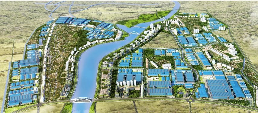 Khu công nghiệp Liên Hà Thái với tổng diện tích 588ha Khu công nghiệp Liên Hà Thái với tổng diện tích 588ha