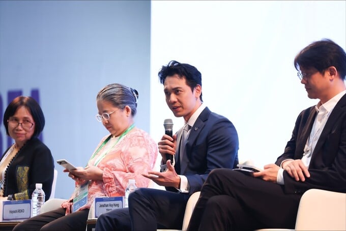 Ông Trần Hùng Huy phát biểu tại phiên thảo luận của APEC Public‑Private Dialogue Ông Trần Hùng Huy phát biểu tại phiên thảo luận của APEC Public‑Private Dialogue
