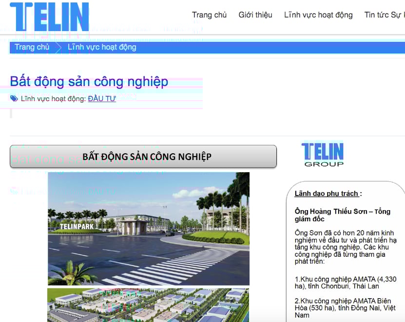 Telin Group là cái tên hoạt động tích cực trên thị trường bất động sản và là chủ đầu tư nhiều dự án lớn. Telin Group là cái tên hoạt động tích cực trên thị trường bất động sản và là chủ đầu tư nhiều dự án lớn.