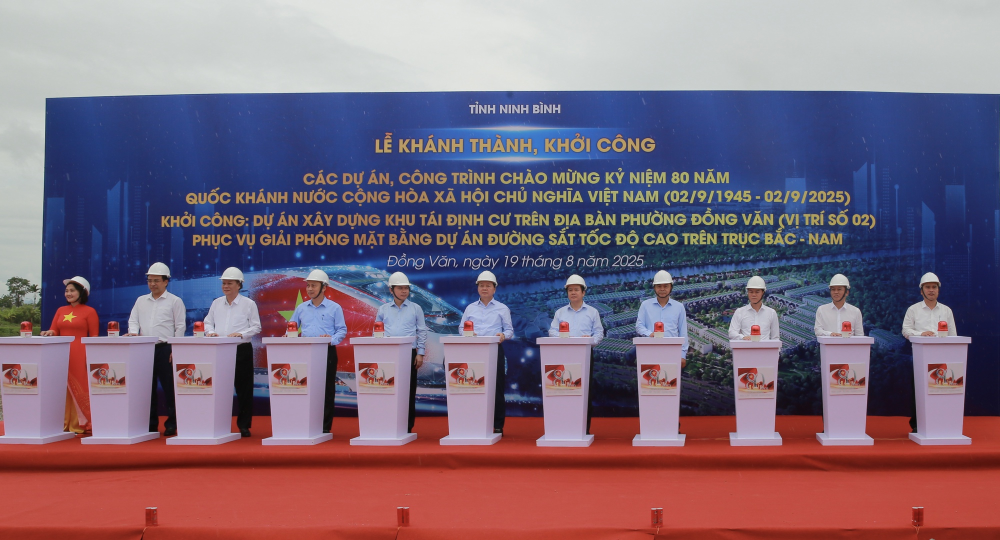 TỔNG THUẬT: Lễ khởi công, khánh thành 250 công trình tiêu biểu trên cả nước chào mừng Cách mạng tháng Tám và Quốc khánh 2/9 - Ảnh 17 TỔNG THUẬT: Lễ khởi công, khánh thành 250 công trình tiêu biểu trên cả nước chào mừng Cách mạng tháng Tám và Quốc khánh 2/9 - Ảnh 17
