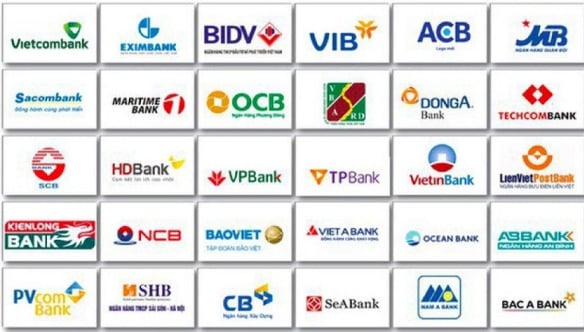 Nhóm Big 4 quốc doanh (Vietcombank, BIDV, VietinBank, Agribank): Đây là trụ cột đóng góp ngân sách lớn nhất, chiếm tỷ trọng đáng kể trong tổng số gần 96.000 tỷ đồng. Nhóm Big 4 quốc doanh (Vietcombank, BIDV, VietinBank, Agribank): Đây là trụ cột đóng góp ngân sách lớn nhất, chiếm tỷ trọng đáng kể trong tổng số gần 96.000 tỷ đồng.