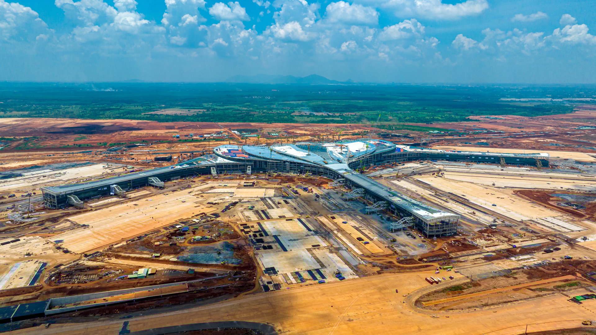 Toàn cảnh đại công trường Sân bay Long Thành vào giai đoạn nước rút - Ảnh 10 Toàn cảnh đại công trường Sân bay Long Thành vào giai đoạn nước rút - Ảnh 10