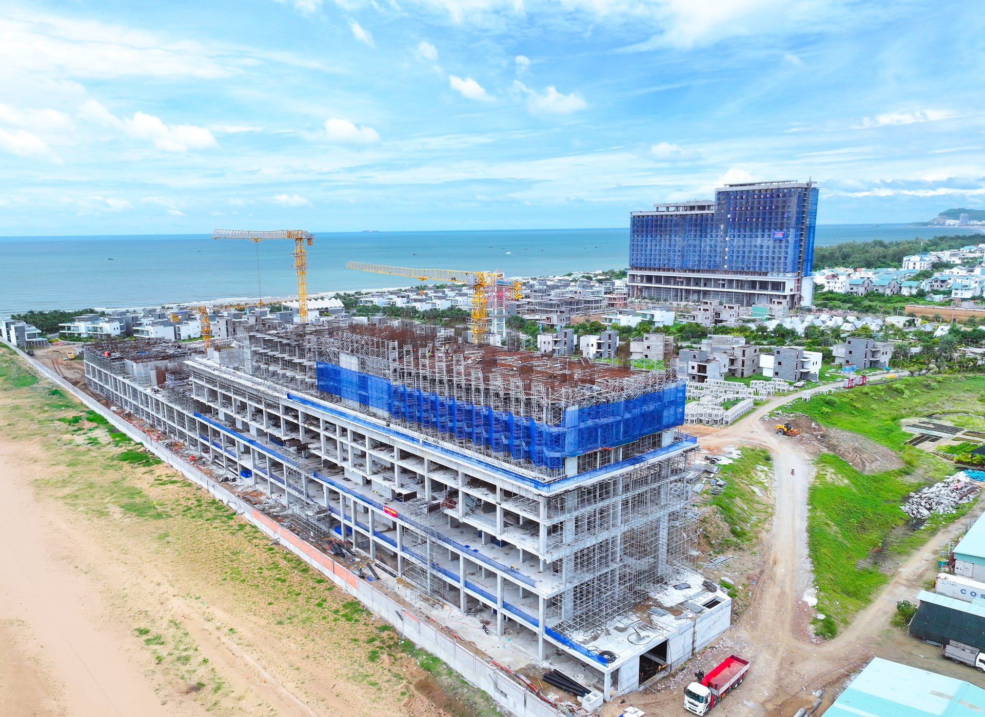 Các tòa tháp căn hộ tại The Maris Vũng Tàu được tập trung xây dựng,đảm bảo chất lượng và tiến độ thi công vượt trội Các tòa tháp căn hộ tại The Maris Vũng Tàu được tập trung xây dựng,đảm bảo chất lượng và tiến độ thi công vượt trội