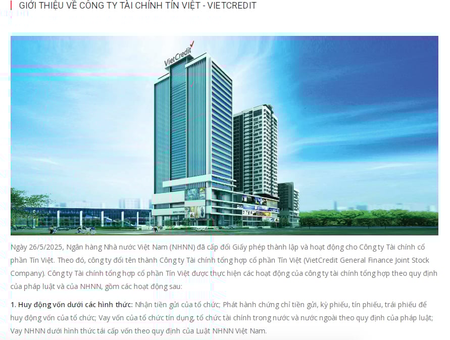 Phó Tổng giám đốc VietCredit bị phạt vì vi phạm trong giao dịch chứng khoán - Ảnh 1 Phó Tổng giám đốc VietCredit bị phạt vì vi phạm trong giao dịch chứng khoán - Ảnh 1