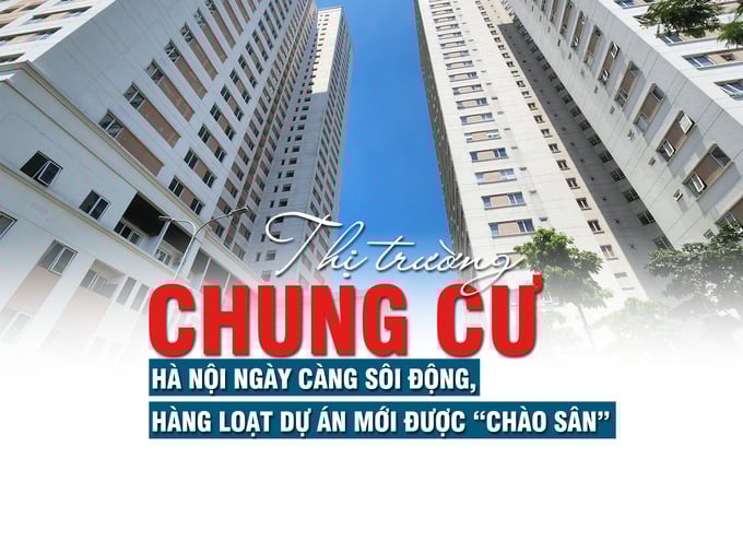 Thị trường chung cư Hà Nội ngày càng sôi động, hàng loạt dự án mới được “chào sân” - Ảnh 1 Thị trường chung cư Hà Nội ngày càng sôi động, hàng loạt dự án mới được “chào sân” - Ảnh 1