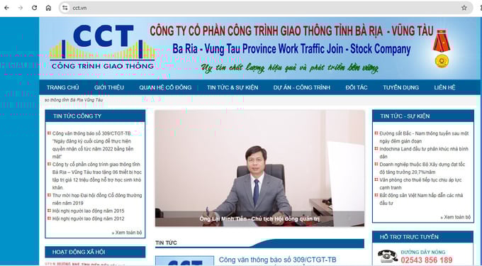 Công ty Công trình giao thông Bà Rịa – Vũng Tàu bị xử phạt vì không công bố báo cáo tài chính. Công ty Công trình giao thông Bà Rịa – Vũng Tàu bị xử phạt vì không công bố báo cáo tài chính.