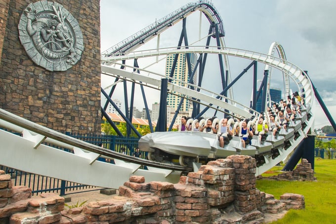 Sun World Ha Long – tâm điểm thu hút du khách đến với Bãi Cháy. Ảnh: AD Sun World Ha Long – tâm điểm thu hút du khách đến với Bãi Cháy. Ảnh: AD