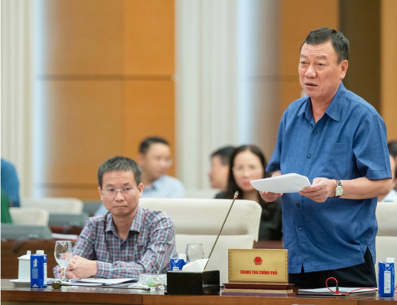 Tổng Thanh tra Chính phủ Đoàn Hồng Phong. Ảnh: Phạm Thắng Tổng Thanh tra Chính phủ Đoàn Hồng Phong. Ảnh: Phạm Thắng
