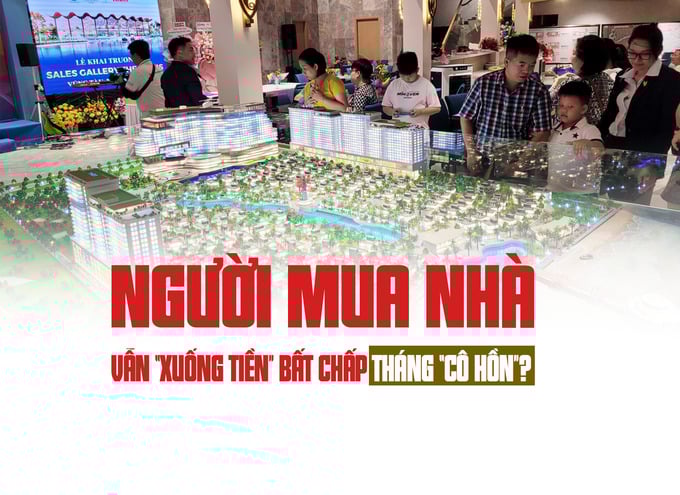 Người mua nhà vẫn “xuống tiền” bất chấp tháng “cô hồn” - Ảnh 1 Người mua nhà vẫn “xuống tiền” bất chấp tháng “cô hồn” - Ảnh 1