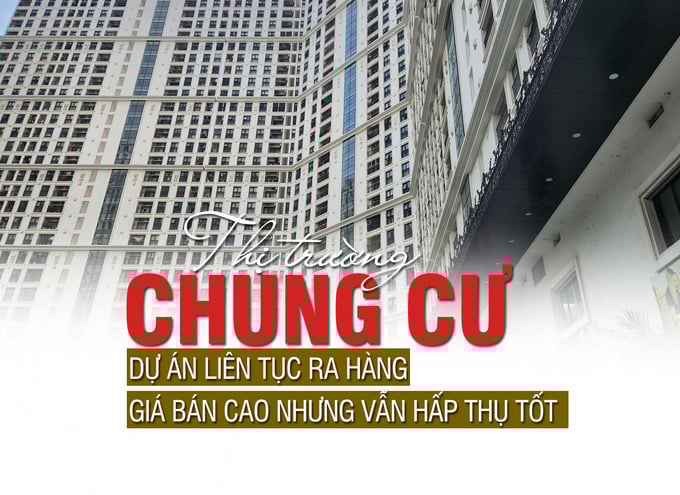 Thị trường chung cư: Dự án liên tục ra hàng, giá bán cao nhưng vẫn hấp thụ tốt - Ảnh 1 Thị trường chung cư: Dự án liên tục ra hàng, giá bán cao nhưng vẫn hấp thụ tốt - Ảnh 1