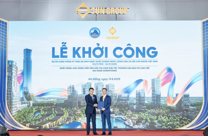 BIDV đã trao thư cam kết cấp tín dụng cho Tập đoàn Sun Group thực hiện dự án Da Nang Downtown BIDV đã trao thư cam kết cấp tín dụng cho Tập đoàn Sun Group thực hiện dự án Da Nang Downtown