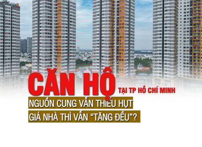 Thị trường căn hộ tại TP Hồ Chí Minh: Nguồn cung vẫn thiếu hụt, giá nhà vẫn tăng - Ảnh 1 Thị trường căn hộ tại TP Hồ Chí Minh: Nguồn cung vẫn thiếu hụt, giá nhà vẫn tăng - Ảnh 1