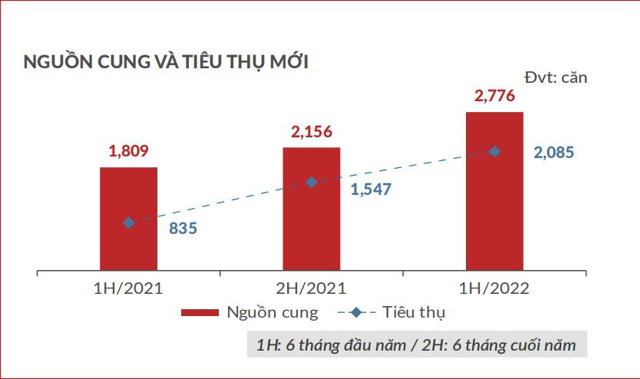 Diễn biến cung - cầu của bất động sản nghỉ dưỡng Việt Nam trong 18 th&aacute;ng gần nhất&nbsp;