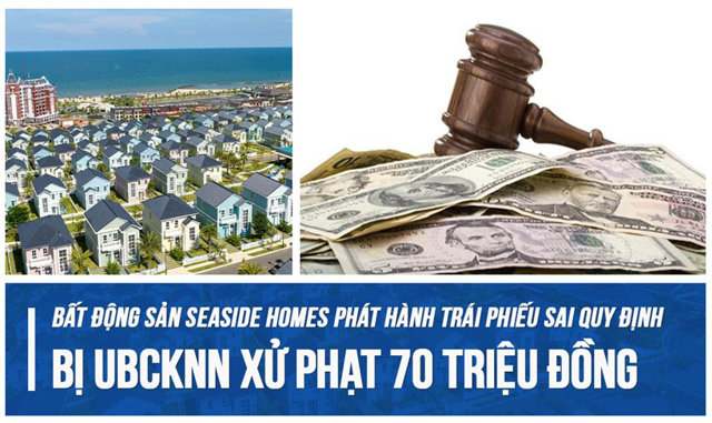 Bất động sản Seaside Homes phát hành trái phiếu sai quy định - Ảnh 1