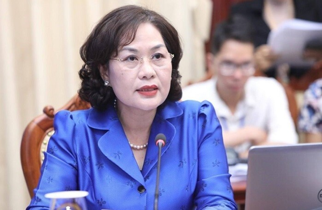 Thống đốc Ng&acirc;n h&agrave;ng Nh&agrave; nước Nguyễn Thị Hồng.