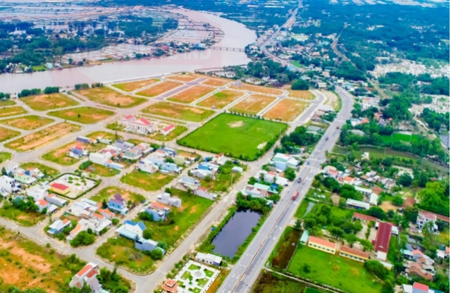 Quảng Nam giao 17.372m2 đất cho Công ty Thái Dương làm khu dân cư phố chợ Trường Xuân.