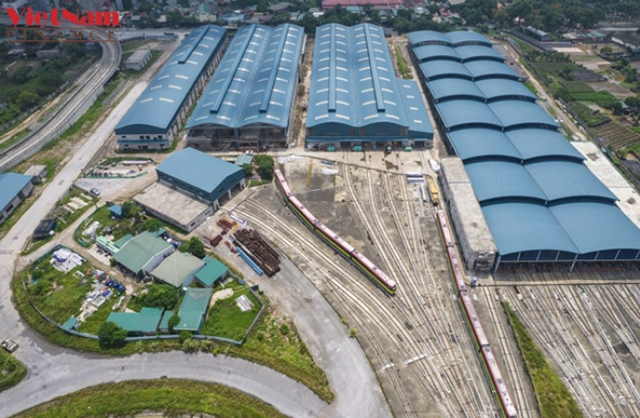 Gói thầu CP5 - Công trình kiến trúc depot do Hancorp làm nhà thầu đang ảnh hưởng nghiêm trọng đến tiến độ chung của dự án đường sắt đô thị, đoạn Nhổn - ga Hà Nội.