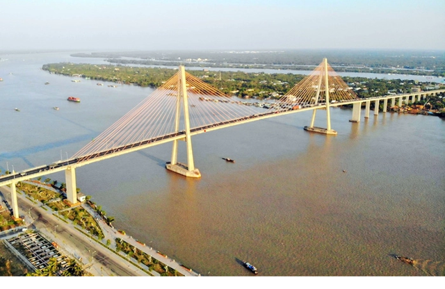 Dự kiến đầu tư hơn 3.200 tỷ đồng làm cầu nối Bến Tre - Vĩnh Long.