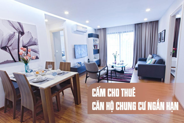 Cấm cho thuê căn hộ chung cư ngắn hạn - Ảnh 1