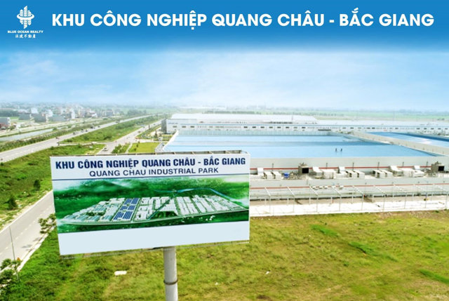 KCN Quang Ch&acirc;u do CTCP Khu c&ocirc;ng nghiệp S&agrave;i G&ograve;n &ndash; Bắc Giang l&agrave;m chủ đầu tư. &nbsp;