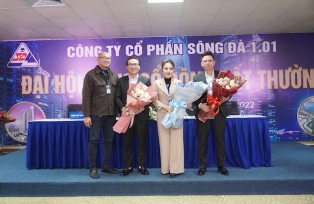 Bà Vũ Thị Thúy chính thức trở thành Chủ tịch HĐQT nhiệm kỳ 2022 - 2027 của Công ty Cổ phần Sông Đà 1.01