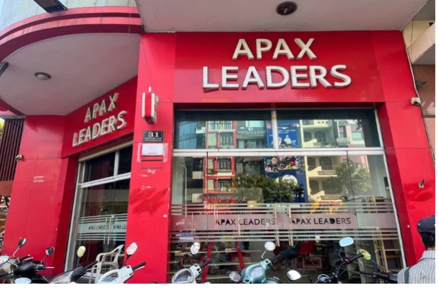 Tại TP. HCM có 41 cơ sở Apax Leaders trên địa bàn nhưng đến nay chỉ còn một địa điểm đang hoạt động. 