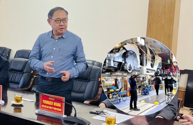 Lãnh đạo Công ty TNHH NeoSCM muốn được triển khai xây dựng nhà máy sản xuất phanh đĩa dùng trong ô tô tại Hải Dương.