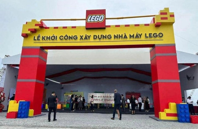 Nh&agrave; m&aacute;y LEGO tại Việt Nam được khởi c&ocirc;ng v&agrave;o ng&agrave;y 3/11/2022.