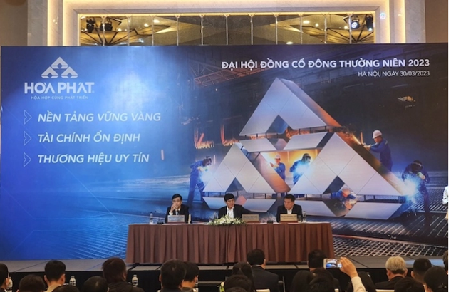 ĐHĐCĐ Hoà Phát: 2 tháng đầu 2023 vẫn lỗ, không chia cổ tức để dành lực cho dự án Dung Quất 2