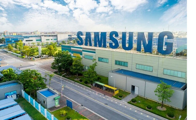 Nhà máy của Samsung tại khu công nghiệp Yên Phong I