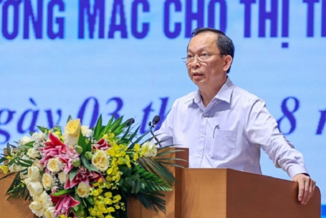 Phó Thống đốc Ngân hàng Nhà nước Việt Nam Đào Minh Tú. Ảnh: VGP