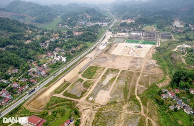 Dự án sân golf Hoàng Đồng từng gây xôn xao giá đền bù thấp nay có diễn biến mới. Ảnh Dân trí