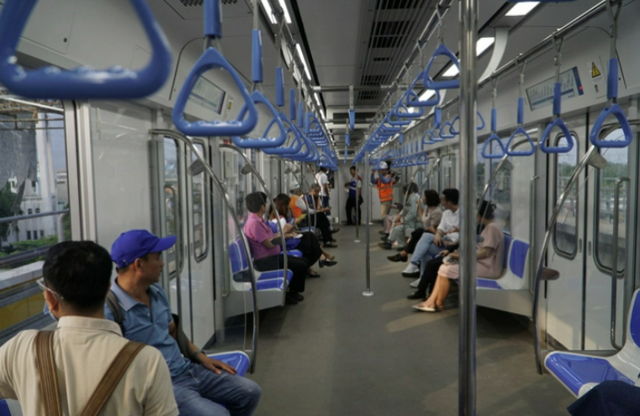 Metro số 1 TP. HCM đang trong giai đoàn thử nghiệm (ảnh minh họa)