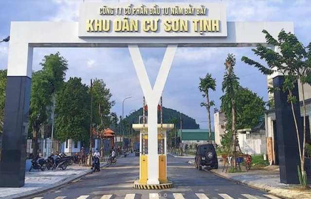 Dự án Khu dân Cư Sơn Tịnh – Quảng Ngãi.